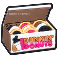 Aksesoris Sepatu Donat Lucu Baru Laris Manis Grosir, Hiasan Sepatu Minuman, Aksesoris Makanan dan Minuman untuk Sepatu Clogs