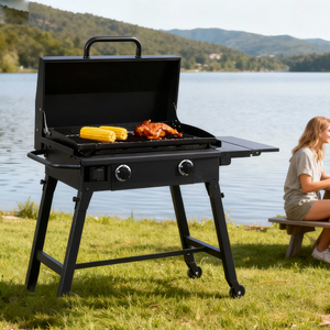 Barbecues pliants portables en acier inoxydable pour jardin, camping et fêtes – Nouveauté très demandée - Product Image 4