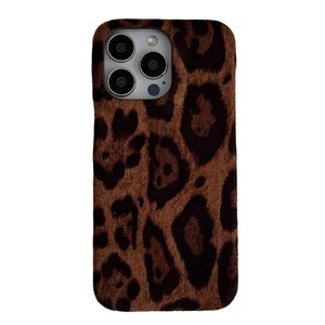 Ph409 Leopard In Thích Hợp Cho <span class=keywords><strong>iPhone</strong></span> 16Promax 13/14 Điện Thoại Trường Hợp Đối Với <span class=keywords><strong>iPhone</strong></span> 15 Promax Bốn Gói Nhung Mùa Thu/Mùa Đông - Product Image 1