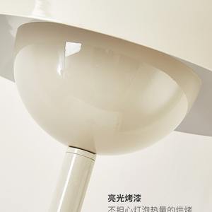 Lampe sur pied LED moderne et créative en forme de bouton de fleur, hauteur réglable, intensité variable, options bleu/rouge, corps en fer, douille E27 pour salon et chambre à coucher - Product Image 4