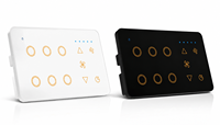 Nouvel arrivage MakeGood : Interrupteur intelligent Zigbee pour ventilateur simple avec interrupteur tactile 6 gangs, rétroéclairage RGB, 5 vitesses, contrôle via l'application Tuya