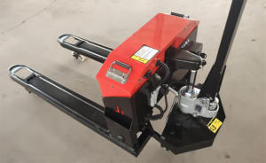 Transpalette électrique de 2.5 tonnes avec nouvelle batterie au lithium Capacité de 2500kg 5500lb pour les machines dans les ateliers d'impression - Product Image 4