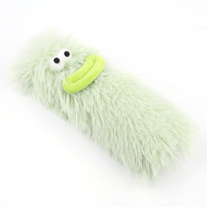 Durable <b>Plush</b> Fabric <b>Cat</b> Kicker Soft Kick Sticks Interactive Pet Chew Toy for Chasing and Chewing for Puppy and Kitty Exercise - Product Image 5
