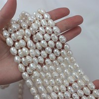 Perles de riz semi-finies en perles d'eau douce naturelles de 2 à 10 mm