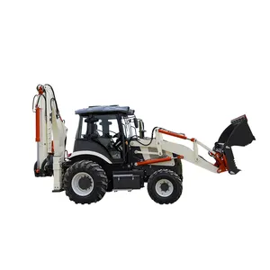 Neues Produkt im Jahr 2023 Luyu Fabrik Exporteur Preis Lader-Bagger lader kleiner Kompakt traktor 2,5 Tonnen Bagger lader mit gutem Preis