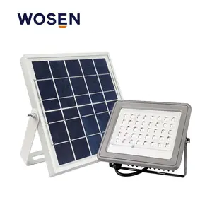 Powered sokak Pir 12 saat 2000w 212led sensör hareket bahçe ışıkları Ip67 500w 50 watt 5000 lümen Led 50 Watt güneş projektör