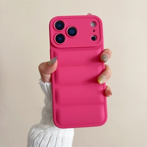 เคสโทรศัพท์มือถือแบบกันกระแทก TPU ลายเสื้อพัฟเฟอร์ สำหรับ iPhone 17 Pro Max, Air 16, 15, 14, 13, 12 Plus ขายส่ง - Product Image 6