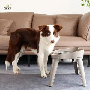 Mangkuk anjing tinggi mangkuk kucing tinggi mangkuk anjing piring makan makanan untuk kucing kecil dan sedang - Product Image 1