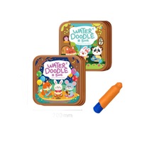 Magisches Wassermalbuch für Kinder, wiederverwendbares Kritzel- und Zeichenspielzeug, Malbuch, Kindergarten, Früherziehung, Baby-Ruhebuch