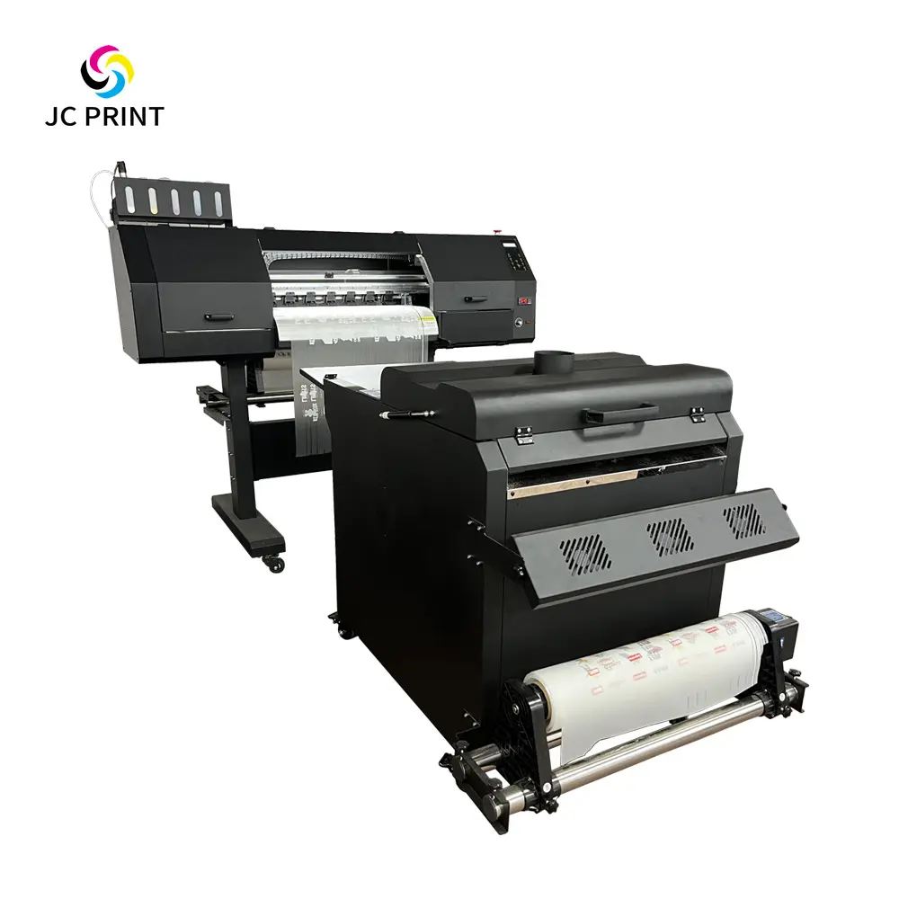DTF, прямой принтер для пленки с Порошковым встряхиванием для футболки, ширина 60 см, 4720/I3200, печатающая головка опционально