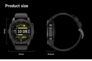 Smartwatch Tattico con Display AMOLED da 1,43 Pollici, Chiamate Bluetooth, Impermeabile 5ATM, Ricarica Magnetica, Tracker Fitness - Product Image 6