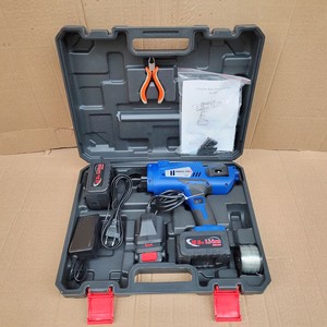 Machine à lier les barres d'armature professionnelle industrielle 12,<span class=keywords><strong>8</strong></span> V automatique sans fil électrique 168 W, moteur <span class=keywords><strong>8</strong></span>-34 mm, 2 batteries, pour la construction - Product Image 6