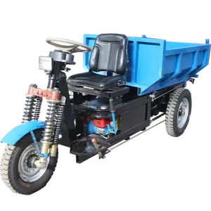 Jinwang 2023 hot-bán 2000W 3000W 60V mỏ Giao thông vận tải ba bánh ba bánh xe tải nhỏ Điện Nhỏ xe tải cho xây dựng - Product Image 2