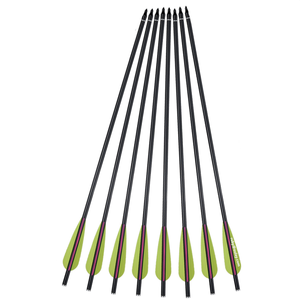 17inch 20inch và 22inch 7.6mm x 8.8mm nỏ bu lông mũi tên carbon với nocks nhôm phẳng - Product Image 3