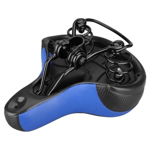 Asiento de <span class=keywords><strong>bicicleta</strong></span> amigable con la próstata, sillín de <span class=keywords><strong>bicicleta</strong></span> de estilo Simple con ventilación, cojín de cuero PU suave al por mayor - Product Image 5