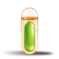 Compléments alimentaires en gélules à double compartiment pour la santé intestinale, support OEM/ODM, marque privée