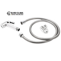 Ensemble de douche à main pour toilettes EURO CLIMA avec tube interne en PVC à double boucle