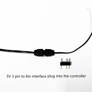 Bộ điều khiển argb và chuyển đổi 3 pin Thành 4pin 6pin cáp bộ điều khiển quạt - Product Image 3