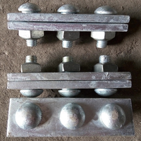 Pince de mise à la terre Tige de mise à la terre Cintre de tuyau et support Vis Pile Pont Suspension Brin