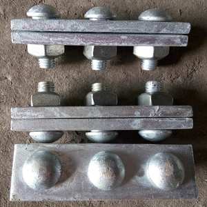 Nối đất kẹp nối đất que Ống Móc áo và hỗ trợ vít đống cầu treo sợi - Product Image 3