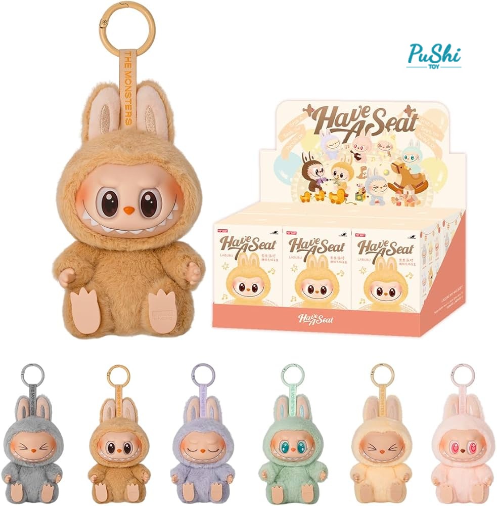 Original Popmart Labubu V2 Plush Doll Blind Boxes - Cute 6