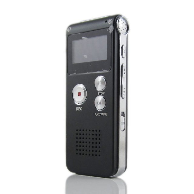 Wholesale High Quality Rechargeable Steel Digital Sound Voice Recorder MP3 Player USB Storage Recorder