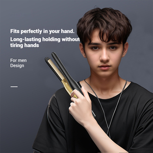 เครื่องม้วนผมแบบไร้สาย2-in-1เครื่องดัดผมพร้อมจอแสดงผล LED เครื่องดัดผมสั้นไฟฟ้าสำหรับผู้ชาย - Product Image 2