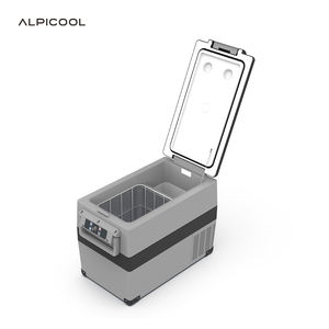Nevera eléctrica portátil de fábrica <span class=keywords><strong>Alpicool</strong></span> DC, caja enfriadora de 12V/24V DC, Puerto USB para campistas, congelador barato para coche - Product Image 3