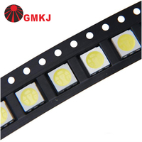 Chips LED SMD GMKJ de Alto Brillo 5050 EMC, Color Blanco Cálido, 1W 5W, Hoja de Datos de Diodos para Lámparas de Inundación y Alumbrado Público