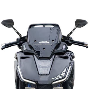 SHENAO กระจกมองหลังรถจักรยานยนต์, อลูมิเนียมคาร์บอนไฟเบอร์สำหรับยามาฮ่ามิโอ/แจ๊ส/แกรนด์ฟิลาโน่360กระจกมองข้าง HD ปรับได้ - Product Image 6