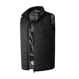 <span class=keywords><strong>Chaleco</strong></span> térmico electrónico para hombres, <span class=keywords><strong>chaleco</strong></span> con relleno, <span class=keywords><strong>sin</strong></span> mangas, USB, 5V, 100% poliéster, para invierno - Product Image 4
