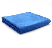 Serviette de nettoyage de voiture en microfibre tricotée à haute absorption 400gsm, séchage rapide 40*60cm, vente en gros
