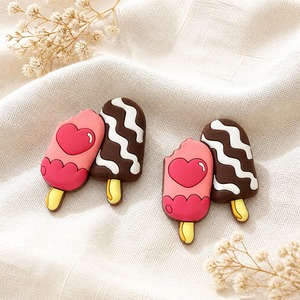 Decorazioni Personalizzate in PVC a Forma di Gelato per Scarpe, Patch in Gomma Morbida, Produzione OEM, Vendita all'Ingrosso Diretta - Product Image 4
