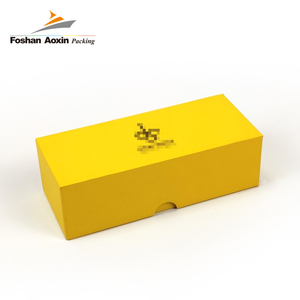 Sản xuất thiết kế miễn phí có thể tái chế tráng giấy đóng Gói Kính mát sang trọng trên và dưới bao bì hộp - Product Image 5