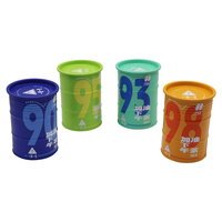 Fabricant de tirelire cylindrique Euro Us Dollar en métal boîte de conserve tirelire tirelire argent épargne boîte en fer blanc tirelire