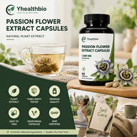 Ekstrak Bunga Passion Sumber Botani Kapsul Keras Teruji oleh Pihak Ketiga Suplemen Herbal Produk Makanan Kesehatan