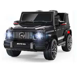 New Licensed G 63 kids plastic battery electric kids ride on car 12V real SUV for baby toy car for children driving 24v