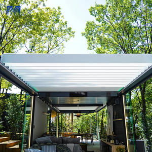 Marco <span class=keywords><strong>de</strong></span> <span class=keywords><strong>madera</strong></span> con sensor <span class=keywords><strong>de</strong></span> viento, marco <span class=keywords><strong>de</strong></span> metal barato con pantalla solar, <span class=keywords><strong>kit</strong></span> rolo, soportes, panel solar, pérgola, techo deslizante - Product Image 2