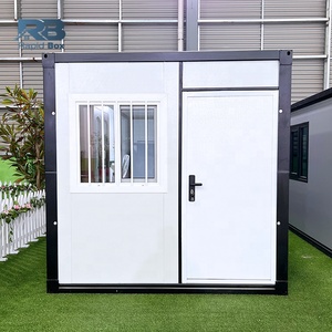 บ้านสำเร็จรูปพับได้แบบ Z X ขนาด 20 ฟุต สำหรับพักคนงาน แคมป์ปิ้ง สำนักงานสำเร็จรูปแบบพับได้ บ้านคอนเทนเนอร์มาตรฐาน - Product Image 3