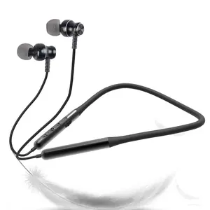 Headset Olahraga Antiair Neckband Headphone Auriculares TWS Headset Leher In-Ear Handsfree Magnetik Nirkabel