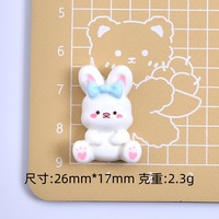 Mignon Y2K Sweet Cool Rabbit Microphone Radio Série Résine Charme pour Mallettes DIY Ornement Coiffeuse Accessoires Décoration
