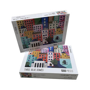 <span class=keywords><strong>Puzzle</strong></span> en papier personnalisé de 1000 pièces avec sac en tissu - Jouet DIY imprimé en 4 couleurs CMYK - Product Image 4