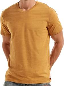 เสื้อยืดแขนสั้นของผู้ชายผ้าคอตตอน100% ระบายอากาศได้ดีแห้งเร็วขนาดใหญ่พิเศษ - Product Image 5