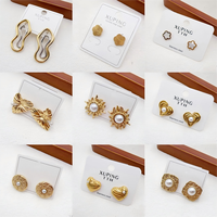 XUPING - Collection complète de boucles d'oreilles en acier inoxydable pour femmes, bijoux tendance pour tous les jours et les soirées, fournisseur direct d'usine