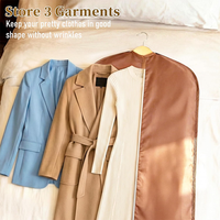 Sac de voyage pliable écologique personnalisé à double compartiment pour vêtements, imperméable et suspendu