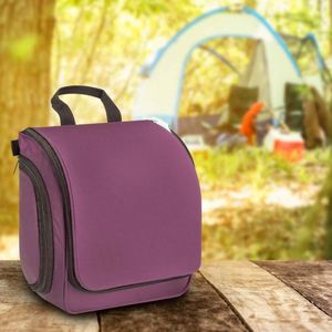 Bolsa de Aseo Colgante Premium para Viaje, Bolsa de Maquillaje con Logotipo Personalizado para Hombres y Mujeres con Compartimentos Expandibles - Product Image 6
