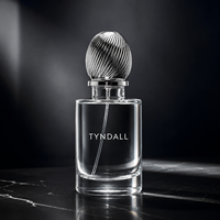 Flacon de parfum en verre de luxe personnalisé 30ml 50ml 100ml pour marque privée avec atomiseur et boîte cadeau