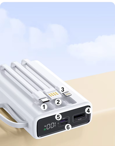 Magnetic 20000mAh 66W không dây nhanh chóng sạc điện ngân hàng sạc di động với 65W đầu ra cho Iphone cho Huawei pin bên ngoài - Product Image 4