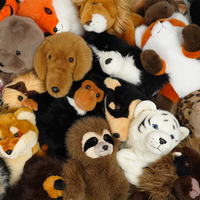 En stock : Accessoires de golf – Housse de tête de driver amusante en forme de chien, flamant rose, animal de dessin animé, peluche mignonne