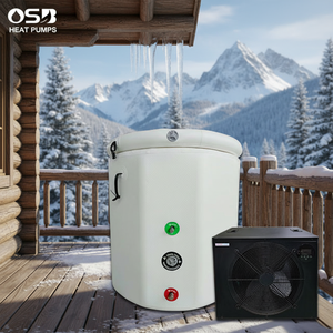 เครื่องทำความเย็นแบบแช่น้ำแข็งกลางแจ้ง รุ่นใหม่ ดีไซน์ไทเทเนียมในอ่างพีวีซี สำหรับการฟื้นฟูร่างกาย พร้อมมอเตอร์ประสิทธิภาพสูง R32 R410a - Product Image 1